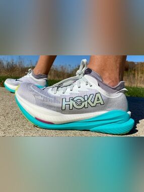 HOKA Mach X 2 Road-Running Shoes Mens 10.5